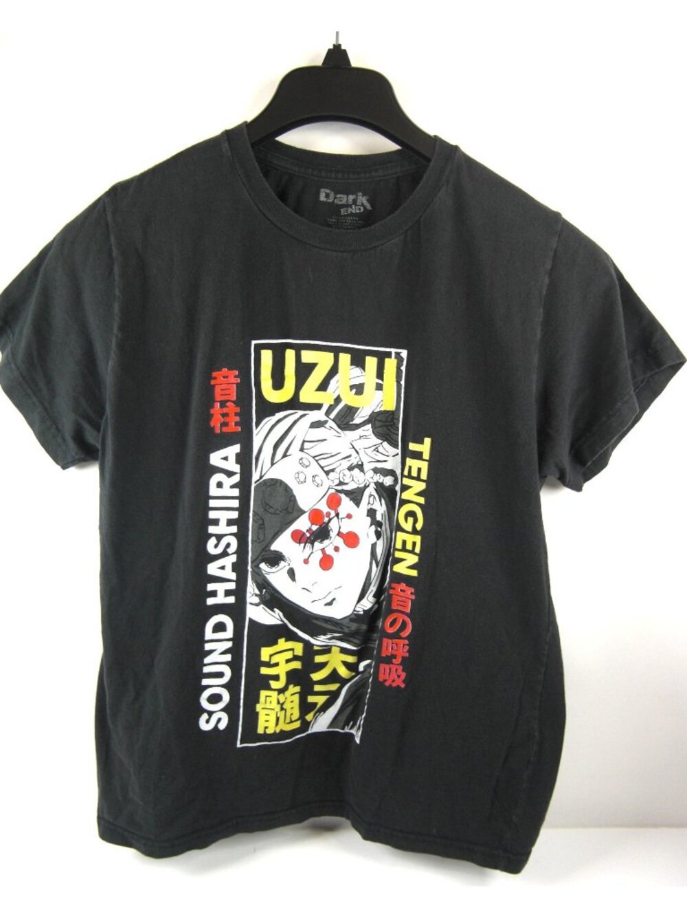 Tengen Uzui T-Shirt Demon Slayer Sound Hashira Black Size L